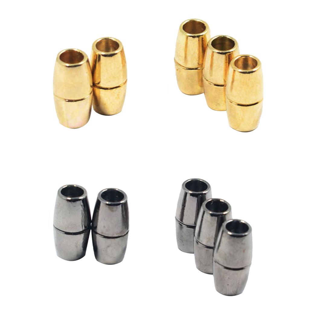 10 Pieces Alloy Magnetic Clasp for DIY Bracelet Necklace Findings Multicolor