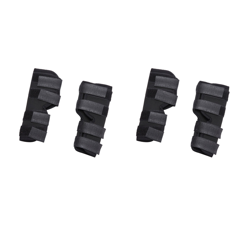 2 pcs Neoprene Pet Dog Foot Protective Knee Pads Dog Joint Wrap Brace M,S
