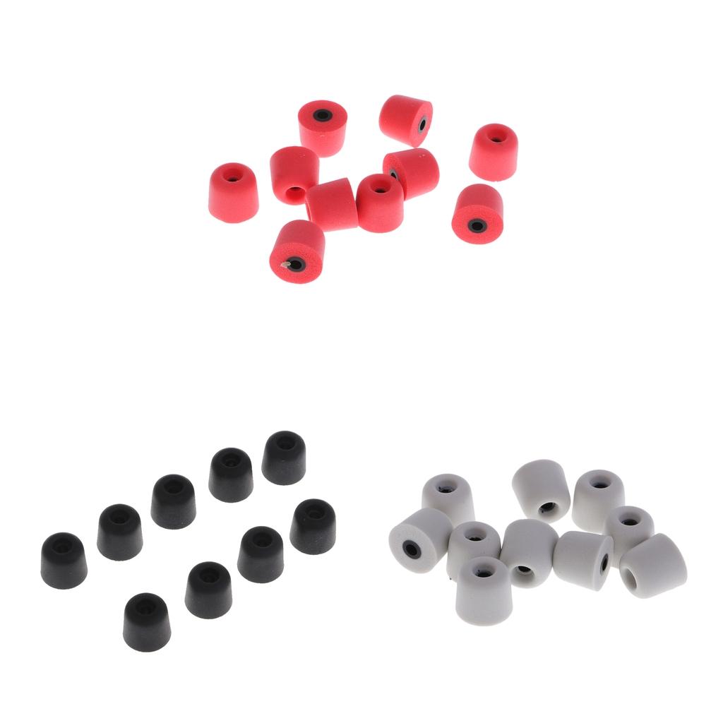 30 Pieces Earbud Memory Foam Eartips Earplug Tips For InEar Headphone 3.0mm
