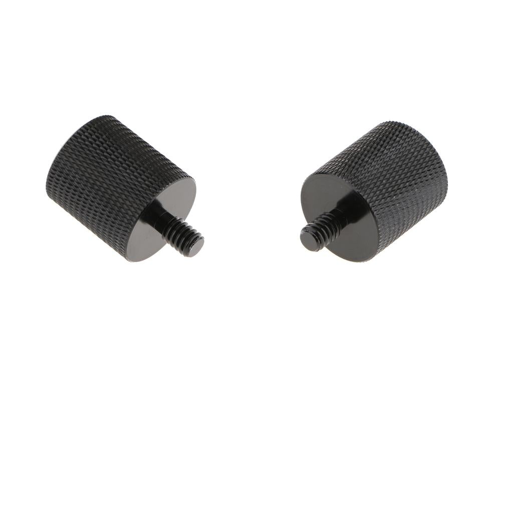 2 Pieces 5/8 Female to 1/4" Male Adapter Screws for Camera Microphone Stand"