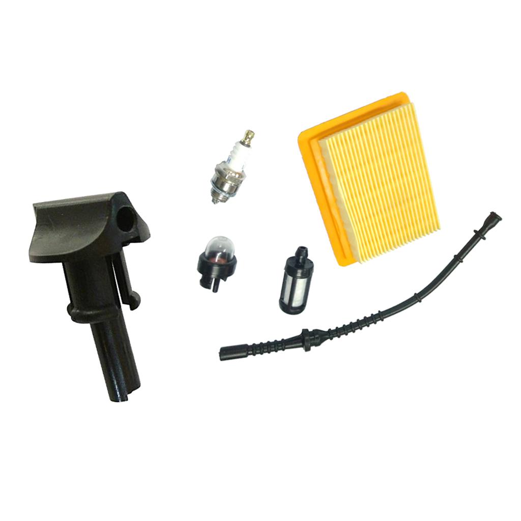 Air Filter Fuel Filter &Choke Lever Knob for STIHL FS120 FS200 FS250 FS300
