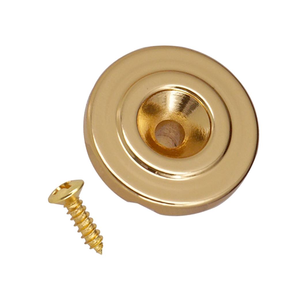 2 Pcs Bass String Tree String Retainer +1/4 Jack Plug Socket for TL Guitar "