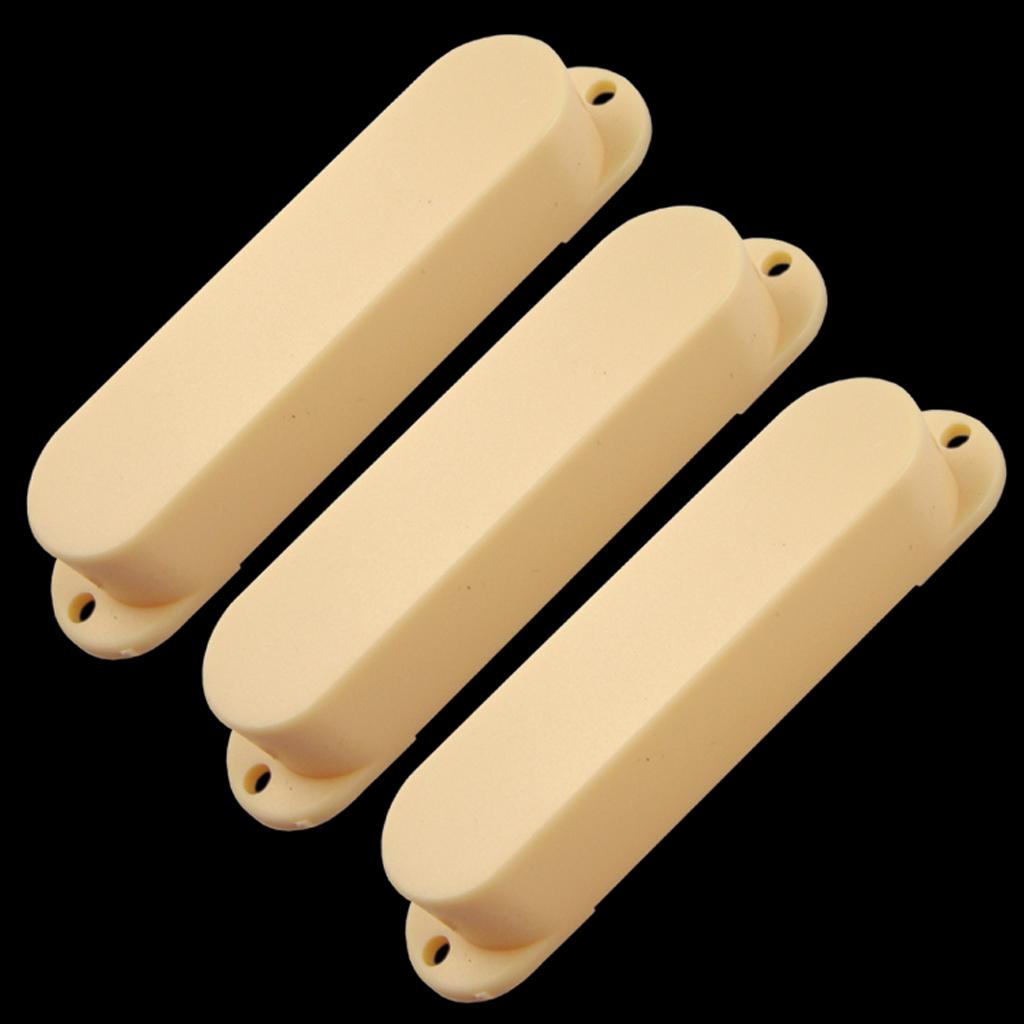 6 Pcs Electric Guitar Sealed Single Coil Pickup Cover for Fender Guitar