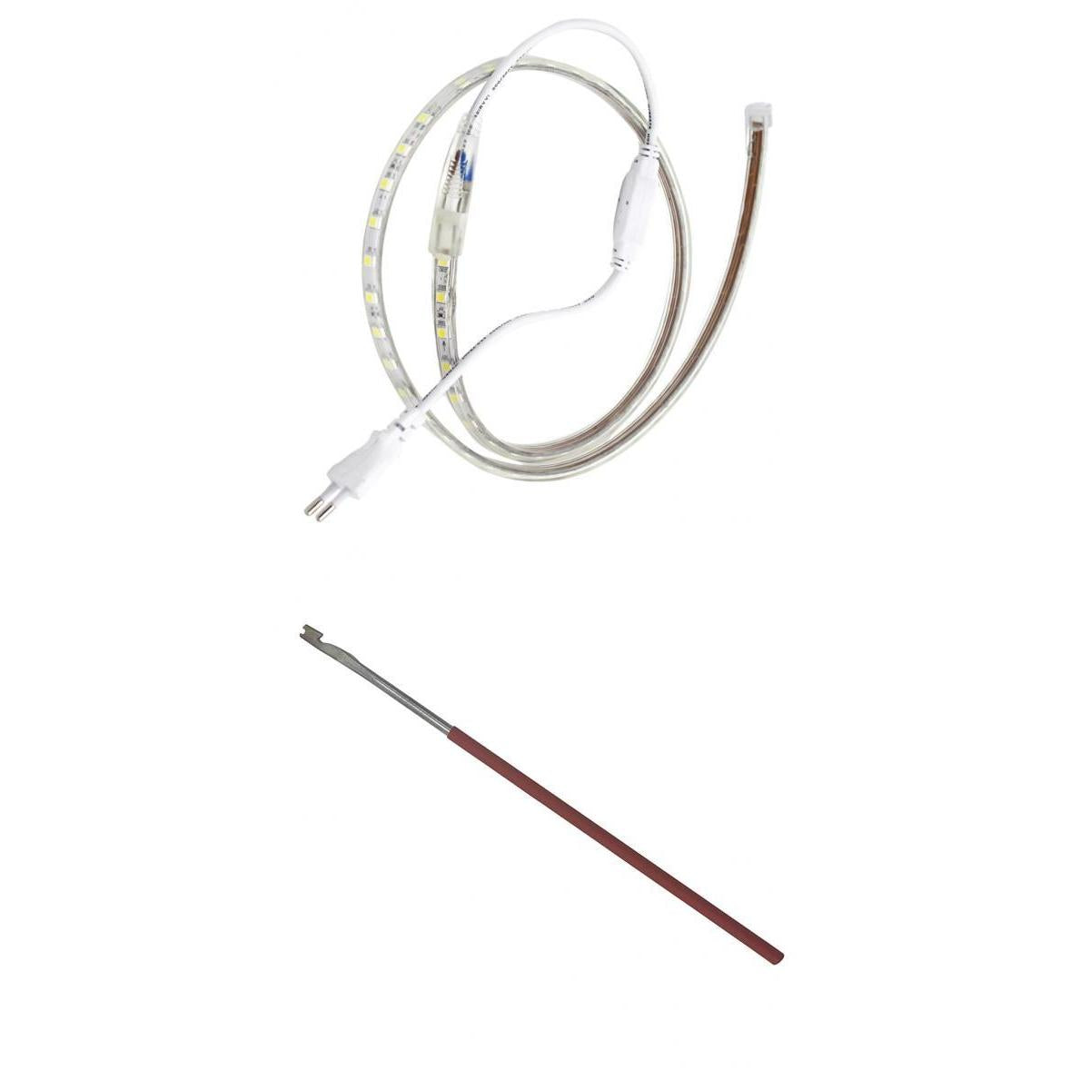 100cm Leak Light for Sax Repair Tool+Clarinet Flute Saxophone Spring Hook
