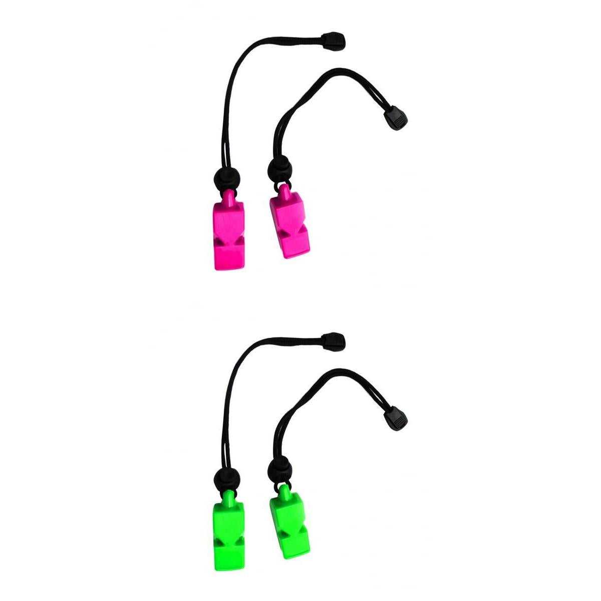 4 Pieces Emergency Survival Safety Whistles Scuba Diving Water Sports Hiking