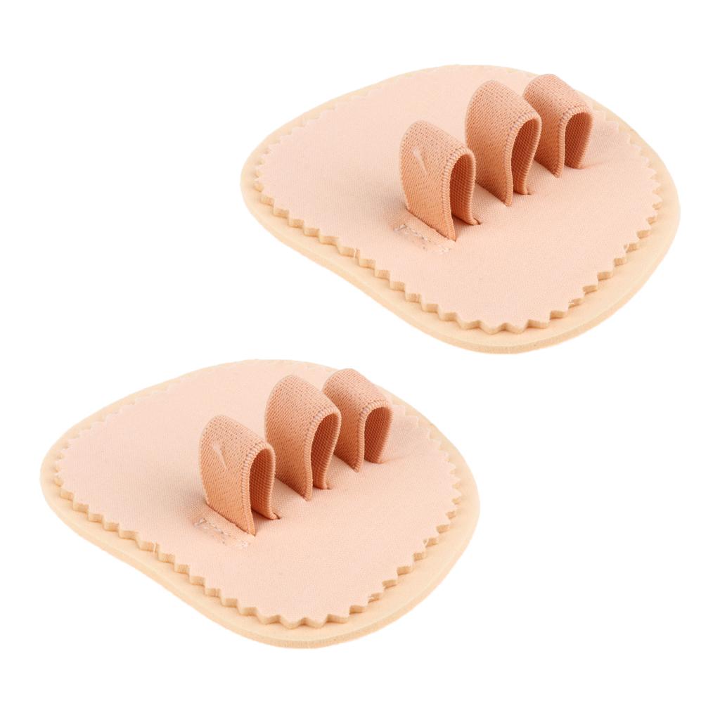 2pieces Toe Corrector Hammer Crooked Foot Protectors Three Toe (Left)