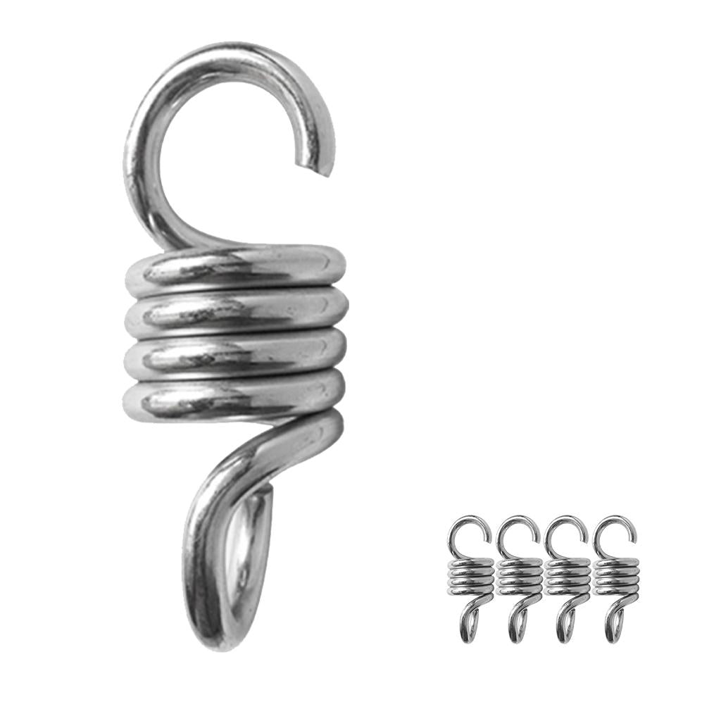 5Pcs Extension Spring Suspension Hook Hanger for Garden Swing Hammock Chair
