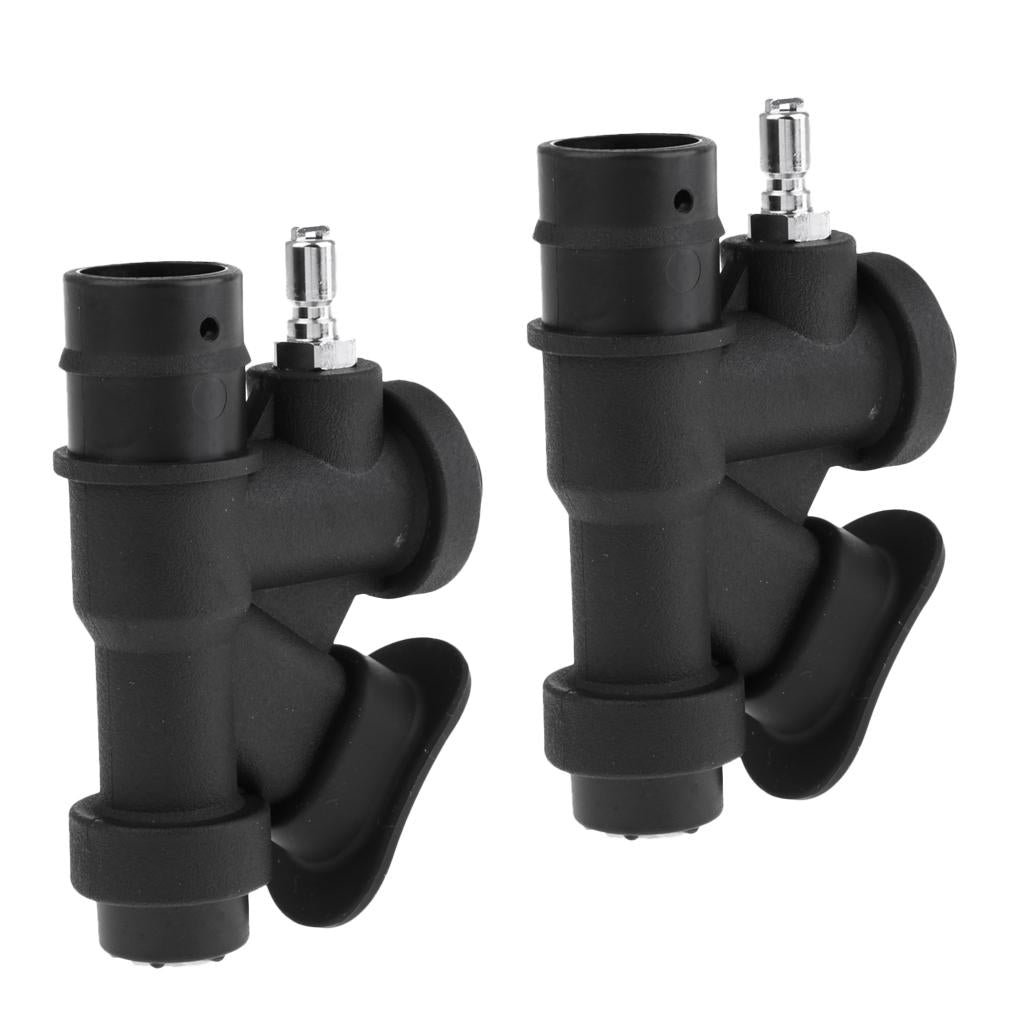 2 Pieces Plastic Scuba Diving BCD Power Inflator Buoyancy Compensator Handle