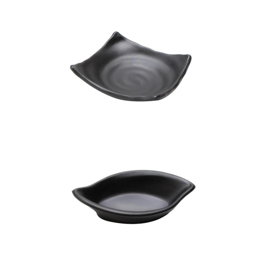 2Pcs Japanese Sushi Sauce Dipping Bowl Party Snacks Nuts Tray Butter Dish