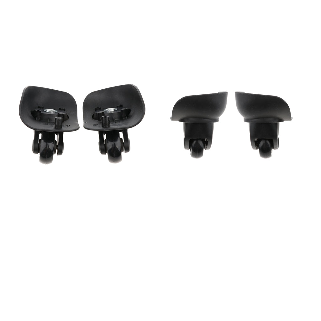 2 Pairs Universal Swivel Suitcase Trolley Luggage Casters Replacement Wheels