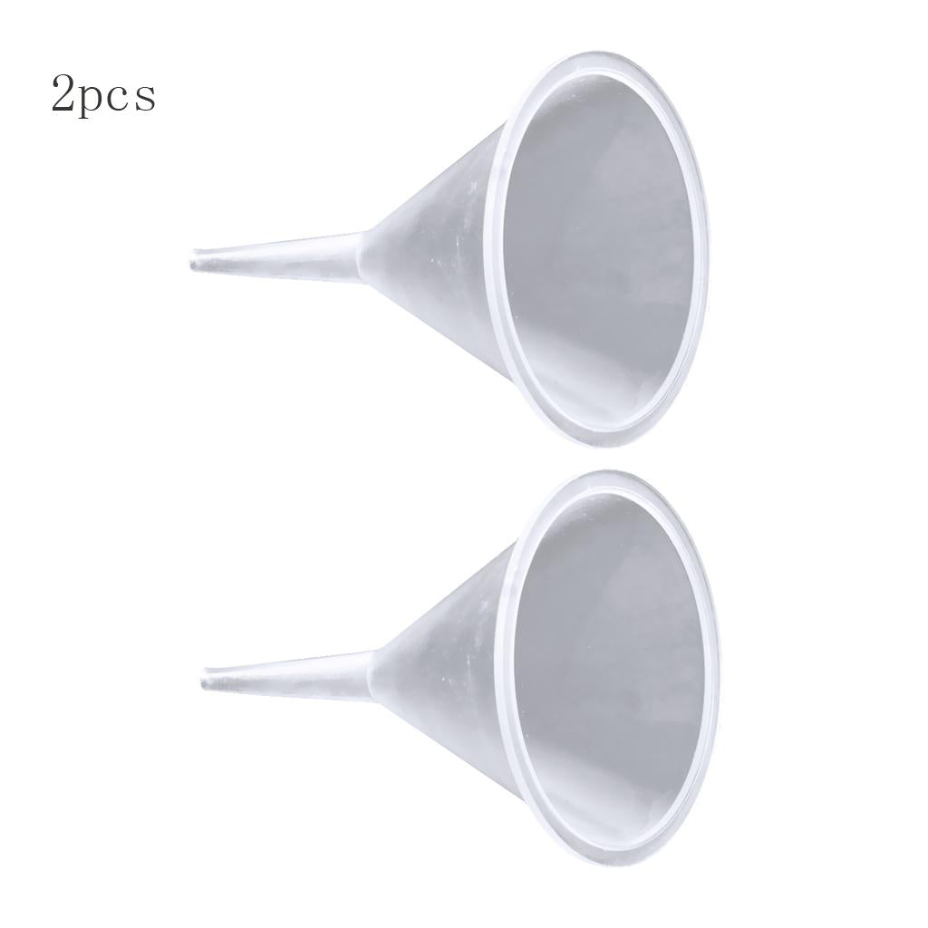 2 Pieces Small Plastic Funnels For Diffuser Bottle Mini Liquid Oil Funnels