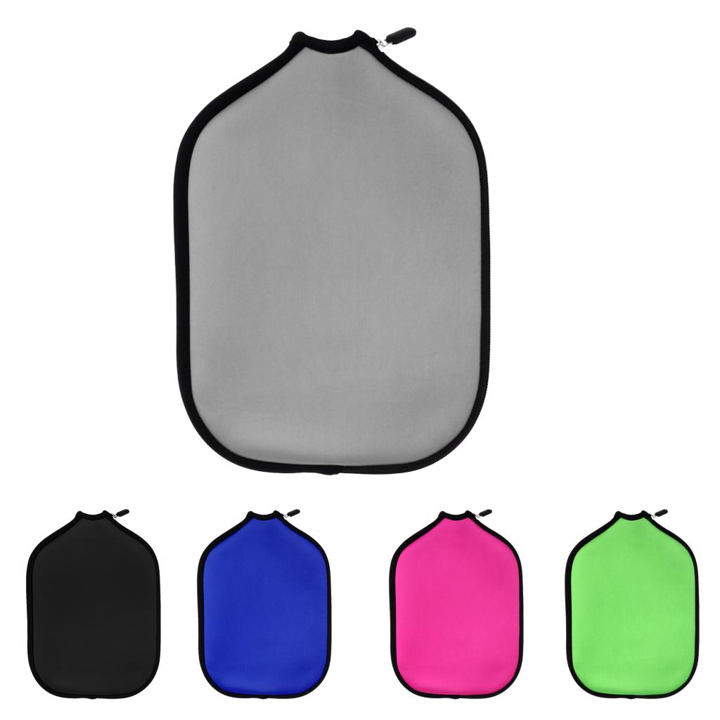 5 Pieces Neoprene Pickleball Paddle Cover Zipper Sleeve Protective Case Bag