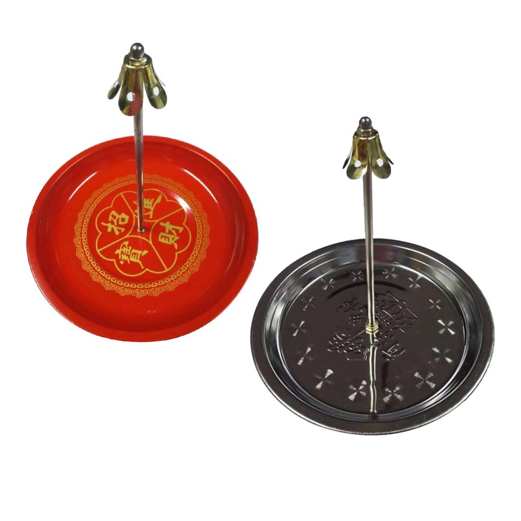 2Pcs Adjustable Incense Holder Burner Plate For Sandalwood Coil