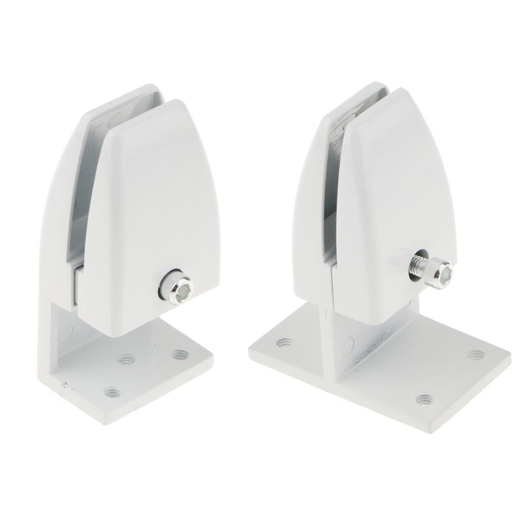 2 Office Partition Support Desk Divider Privacy Screen Panel Clamp Clip