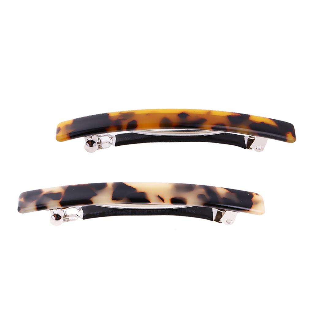 2Pieces Fashion Women Spring Hair Clip Barrette Hairpin Jewelry Accessory