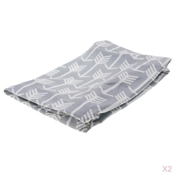 2Pcs Kids Fitted Diaper Changing Mat Cover Baby Nursery Case Sheet