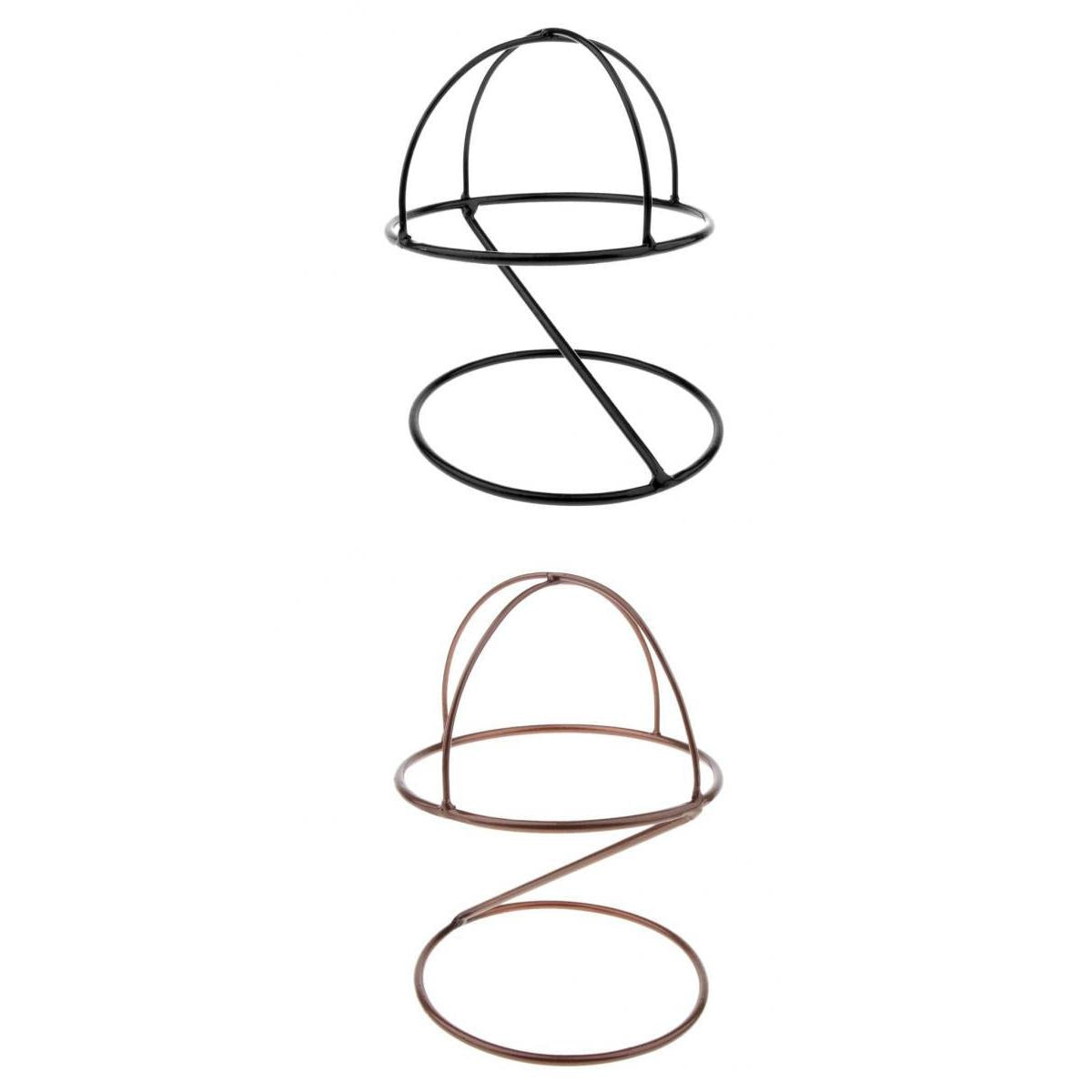 2 Hat Display Stand Rack Baseball Sports Caps Storage Organizer Retail Store