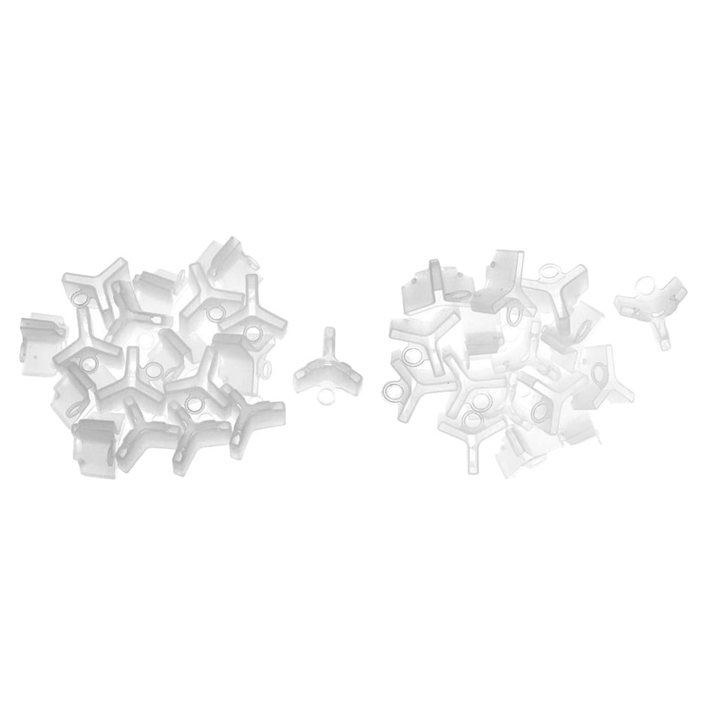200pcs Plastic Fishing Treble Hook Covers Protector Holder Cap for Hook 2#3#