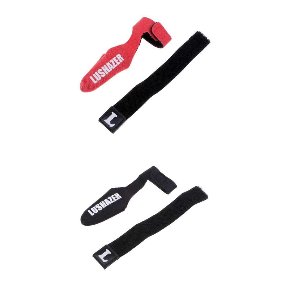2 Set Fishing Rod Tip Cover Rod Sleeve Pole Glove Protector + Rod Tie Strap