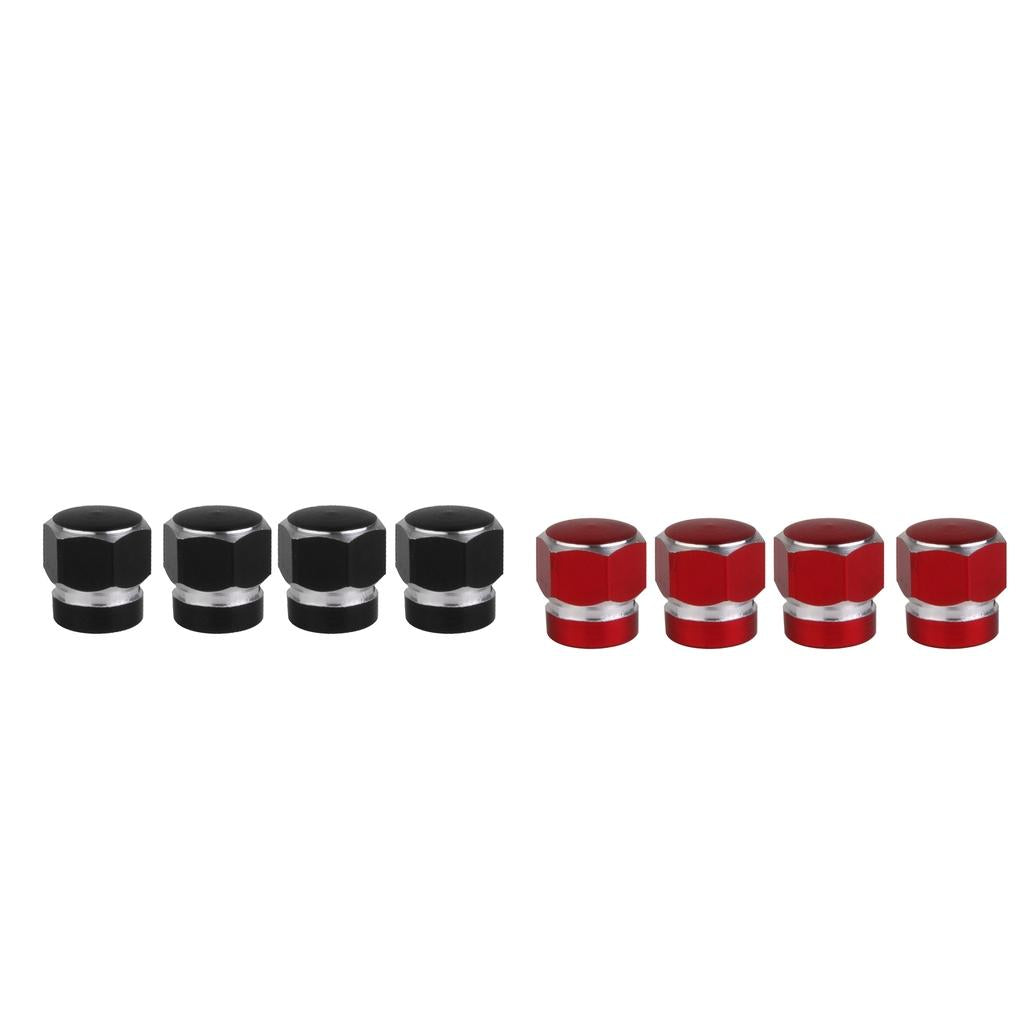 8pcs Alloy Car Motorcycle Bicycle Wheel Tire Tyre Stem Air Valve Cap Covers