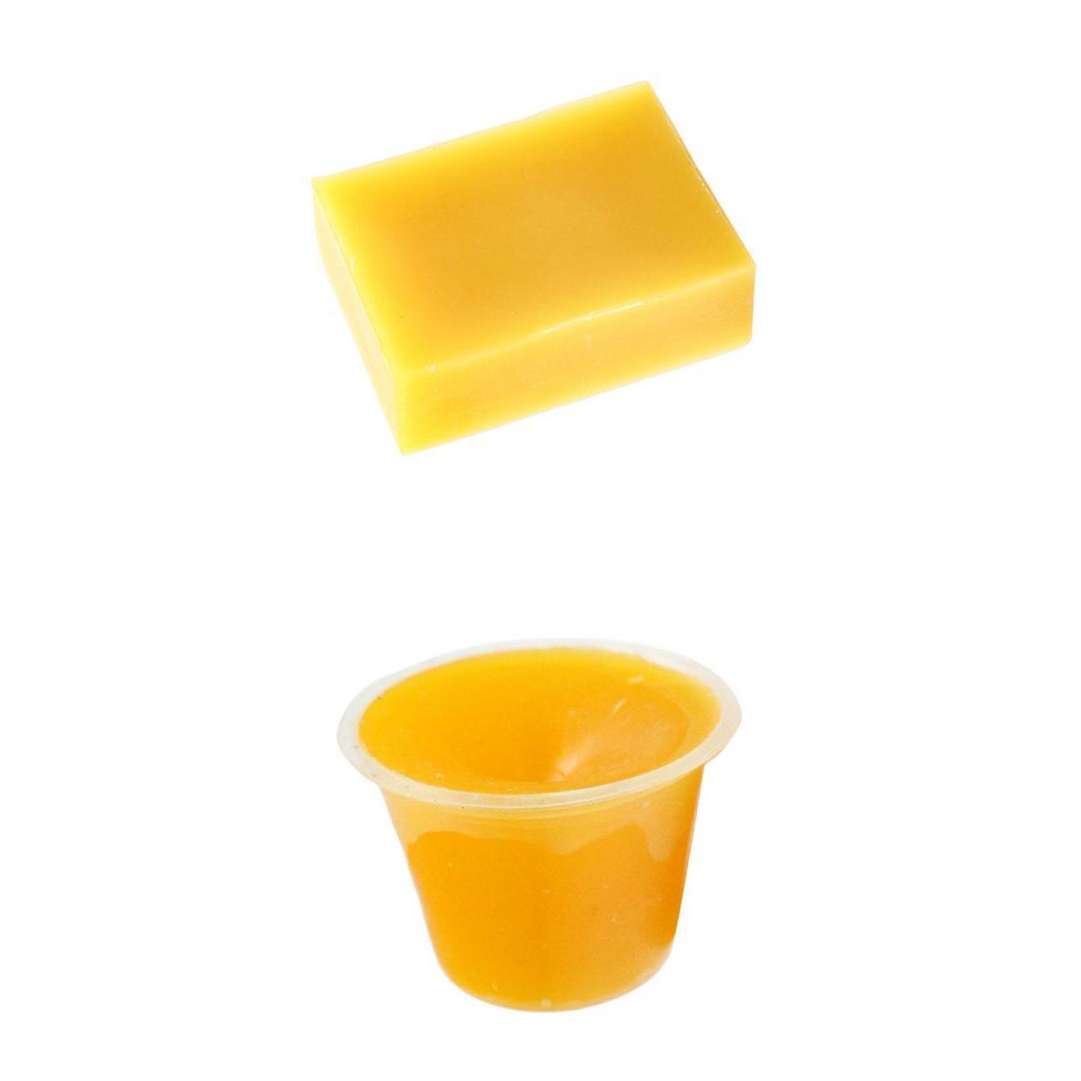 2 Pieces Natural Beeswax Wax Jewelry Rosewood Furniture Stamps Polishing Wax