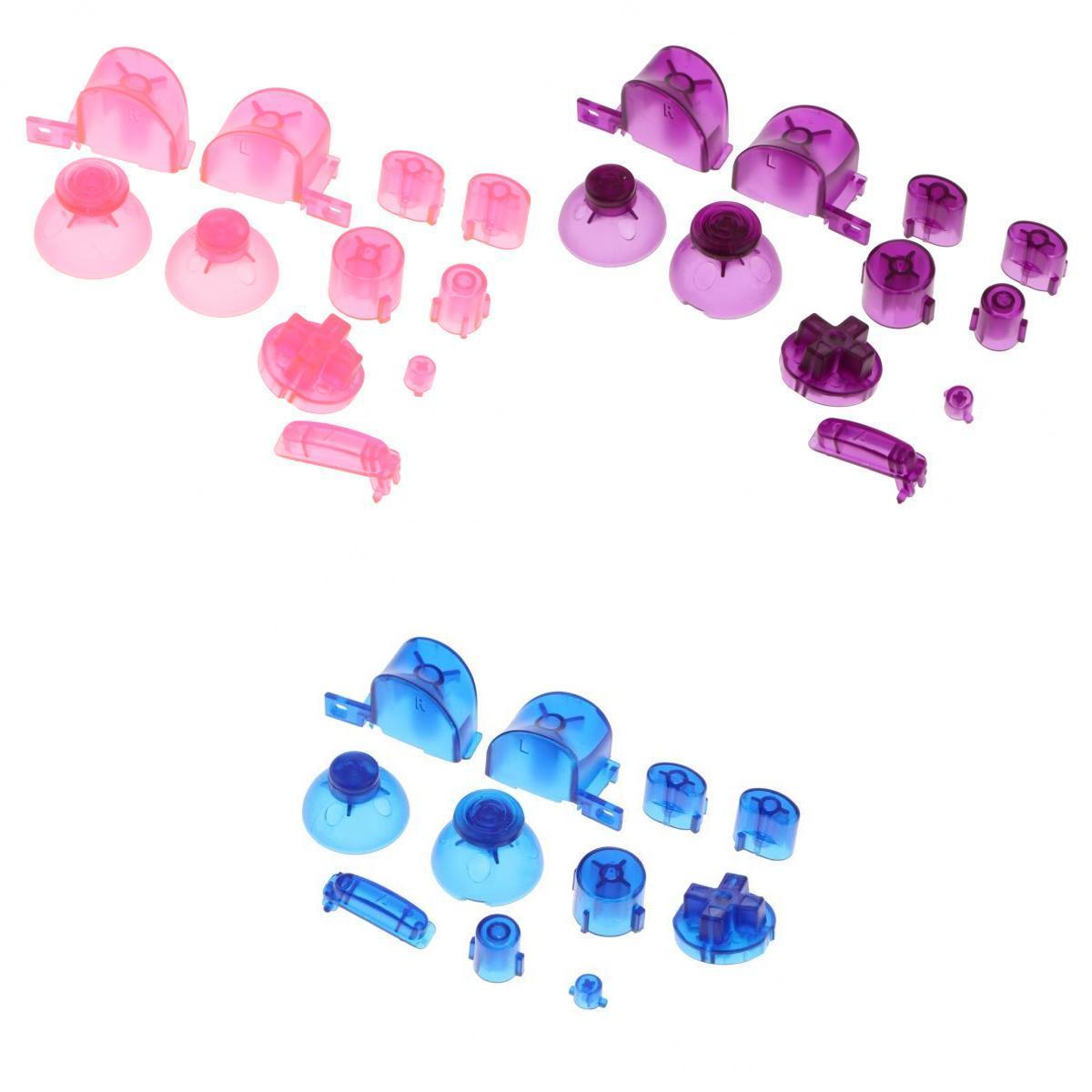 3 Sets Handle ABXYZ Button+Thumbsticks D-pad Mod for Nintendo NGC Controller