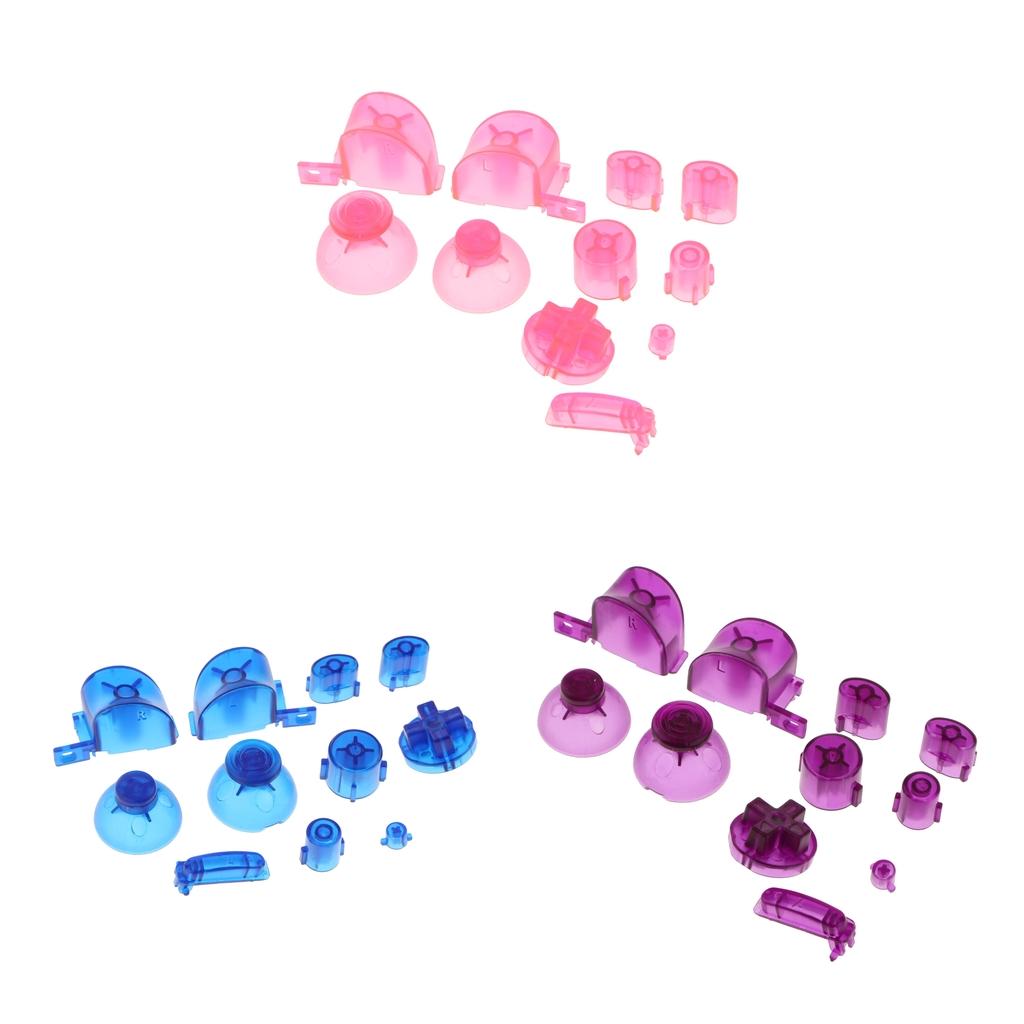 3 Sets Handle ABXYZ Button+Thumbsticks D-pad Mod for Nintendo NGC Controller