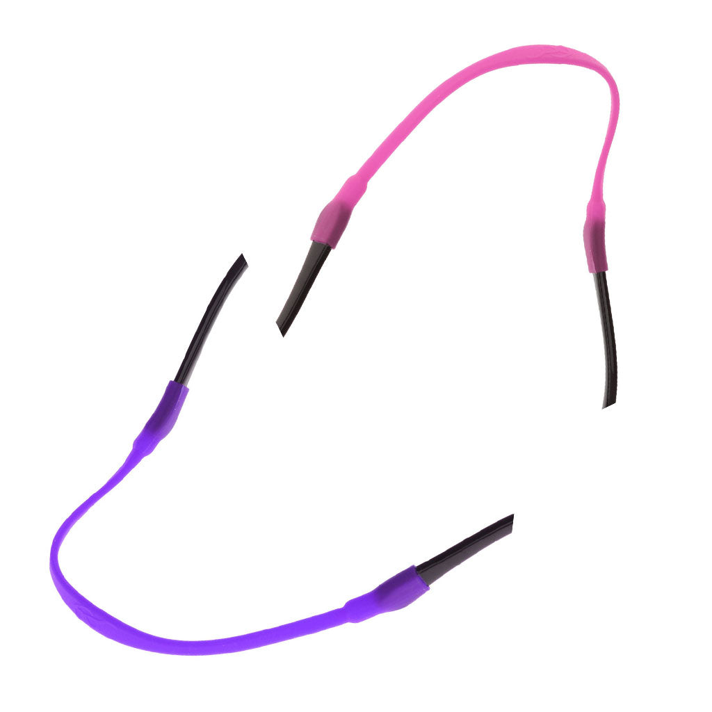 2 Pieces Kids Silicone Glasses Cord Rope Strap Spectacles Retainer Holder