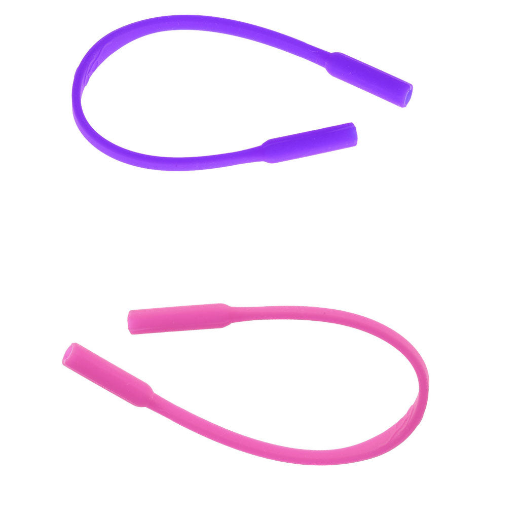 2 Pieces Kids Silicone Glasses Cord Rope Strap Spectacles Retainer Holder