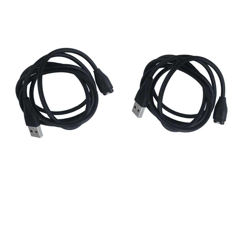 2 X Replacement USB Charging Cable for Garmin fenix5/5x/5s SmartWatch Black