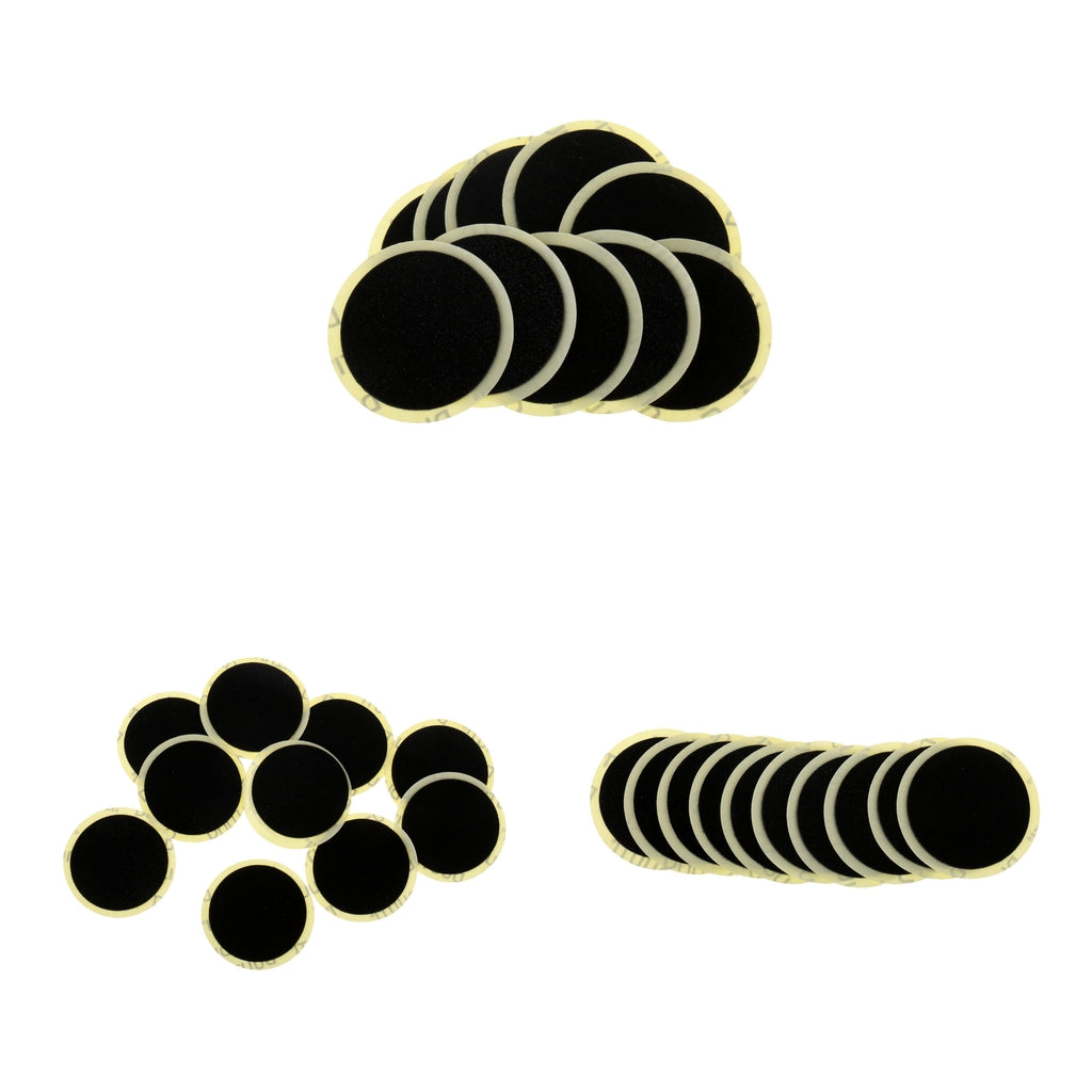 30pcs 25mm Bicycle Bike Puncture Repair Inner Tube Tyre Patches Repair Tools