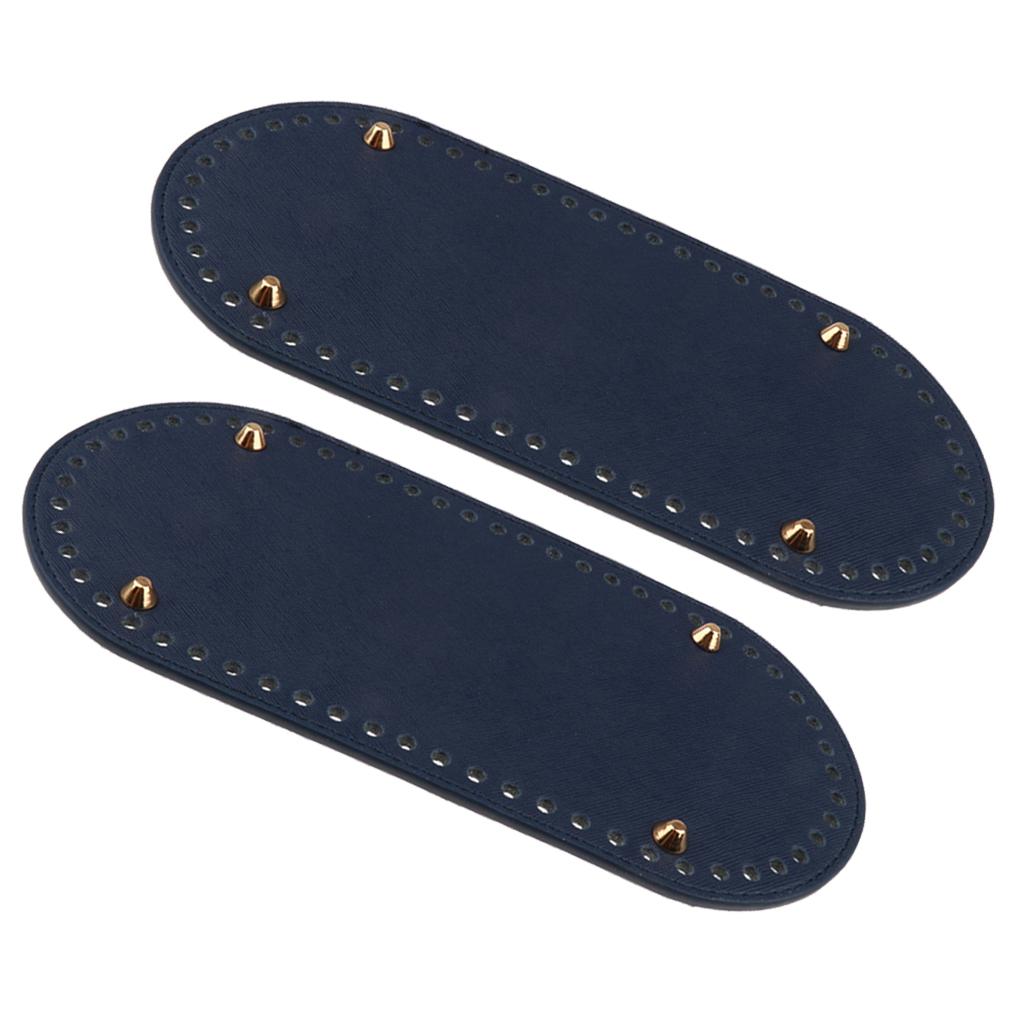 2pcs 60 Holes Nail Bag Bottom Shaper Bag Cushion Pad for Hand-made DIY Bags