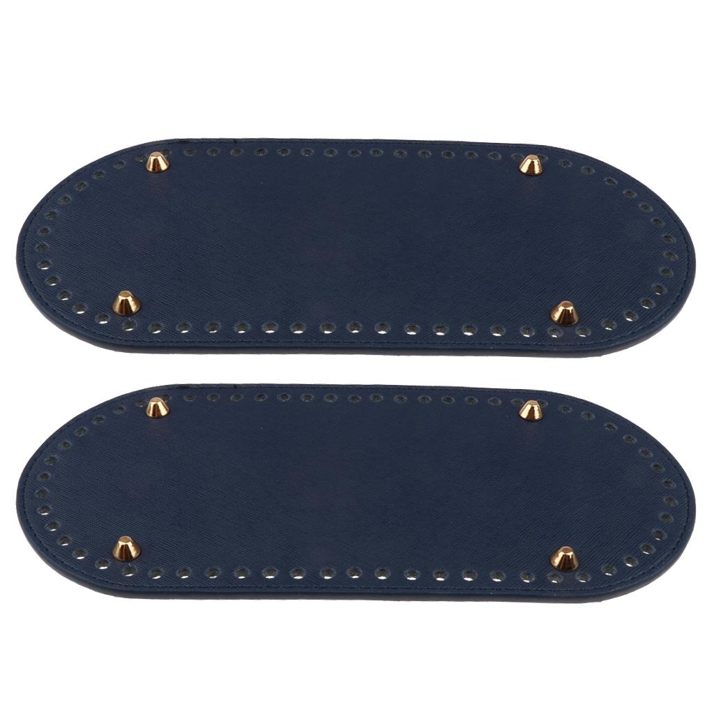 2pcs 60 Holes Nail Bag Bottom Shaper Bag Cushion Pad for Hand-made DIY Bags