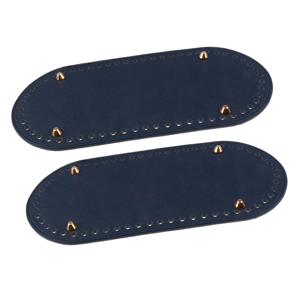 2pcs 60 Holes Nail Bag Bottom Shaper Bag Cushion Pad for Hand-made DIY Bags