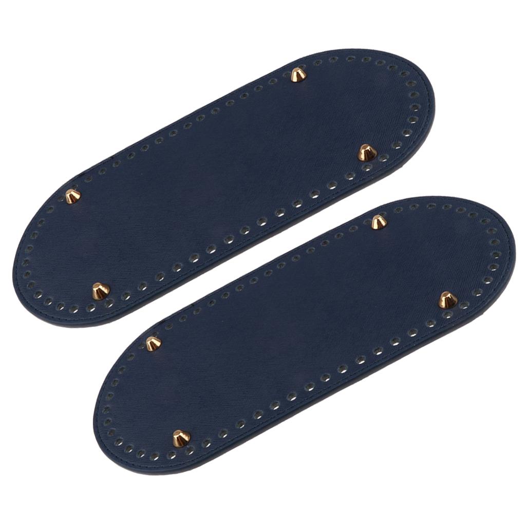 2pcs 60 Holes Nail Bag Bottom Shaper Bag Cushion Pad for Hand-made DIY Bags