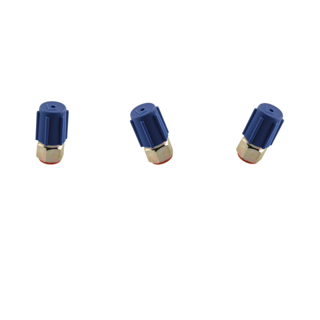 3x A/C Charging Low Side Port Adapter Retrofit R12 to R134a Quick Disconnect