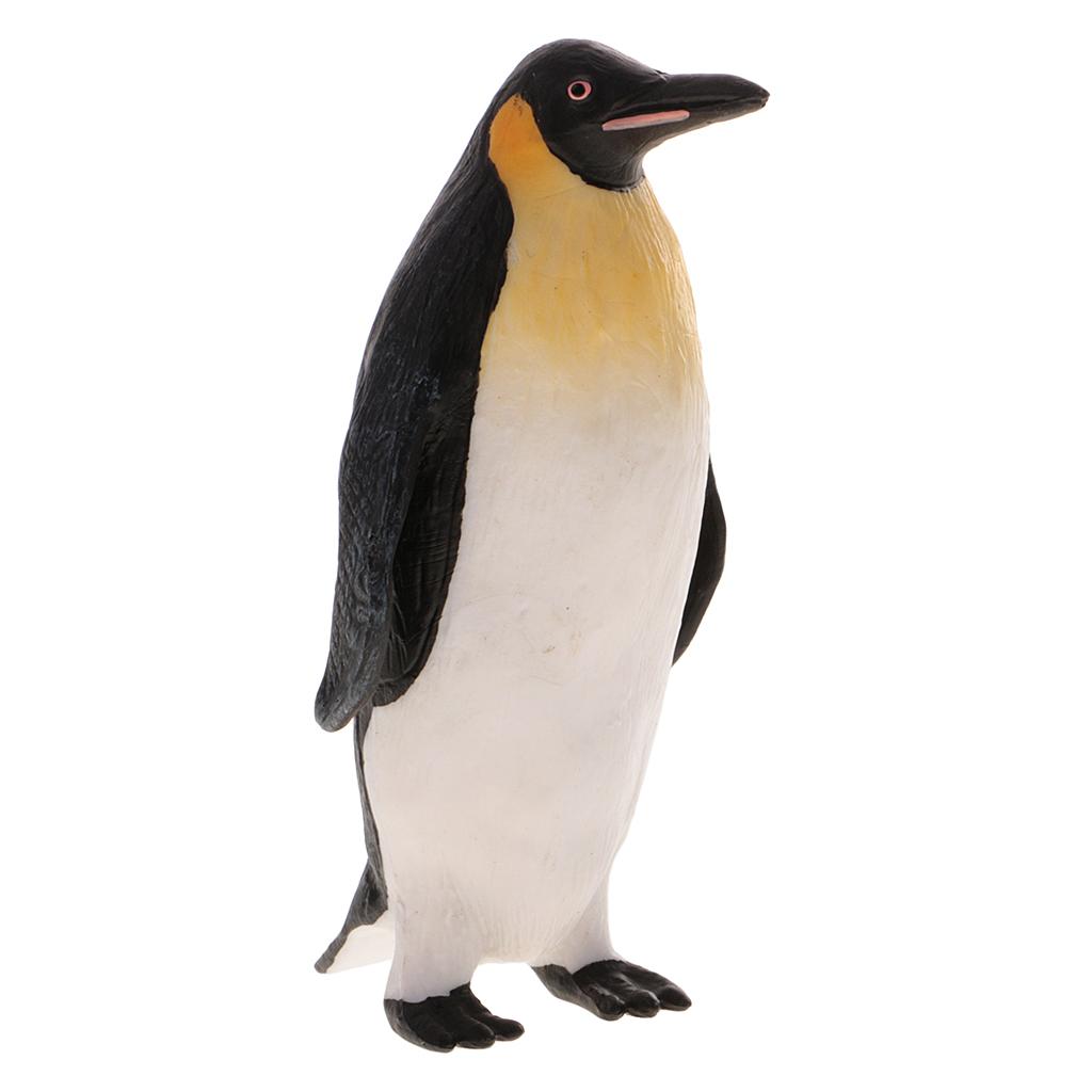 2x Realistic Animal Model Figurine Action Figures Educational Toy Penguin