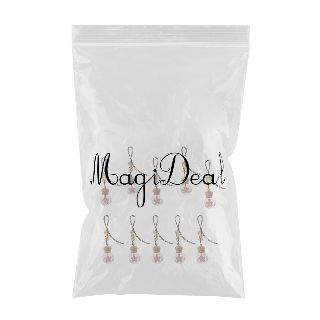 10x Car Home Perfume Bottle Hanging Air Freshener Diffuser Fragrance Bottle