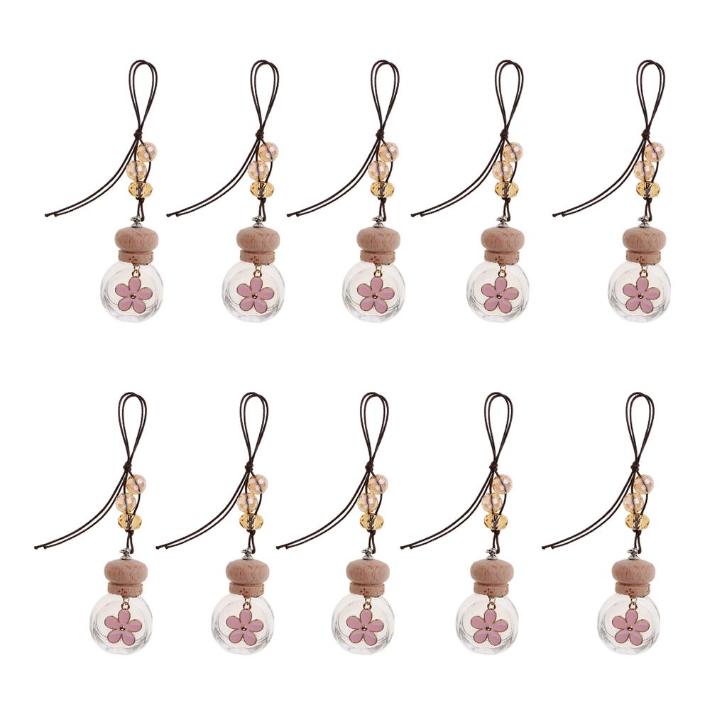 10x Car Home Perfume Bottle Hanging Air Freshener Diffuser Fragrance Bottle