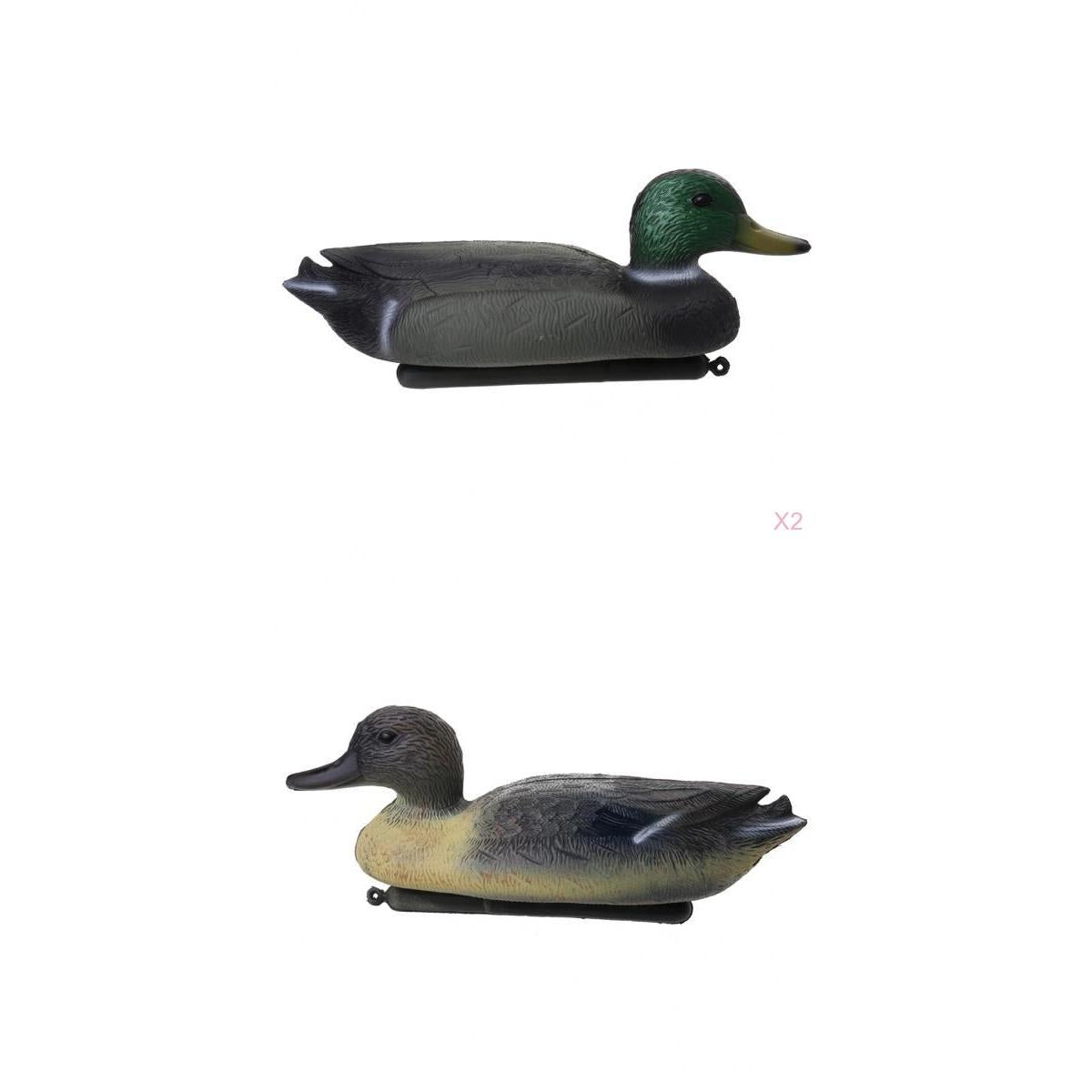 3pcs Floating Duck Decoy Decoying Drake Hunting Bait Ornaments Garden Decors