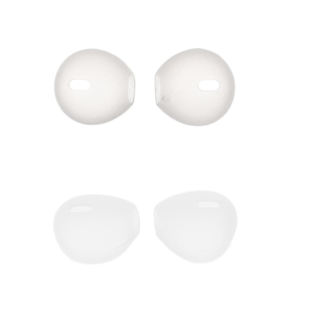 2Pairs Silicone Earbuds Eartips Caps for Apple AirPods iPhone 7 Earpods