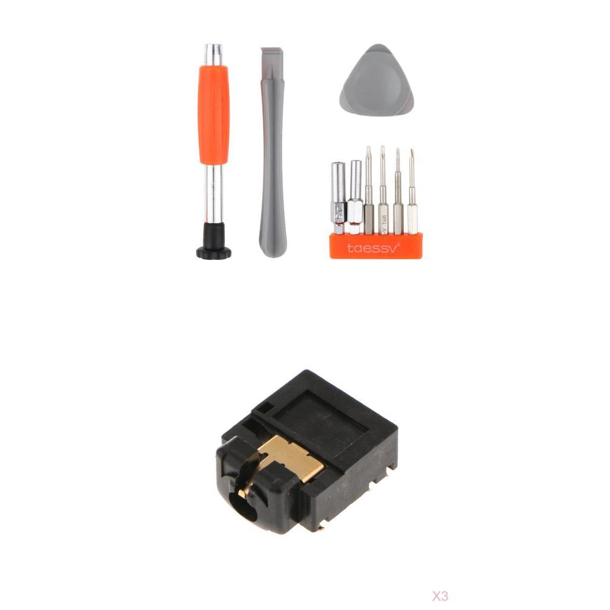 3.5mm Jack Headphone Audio Component Port with Screwdriver Set for One