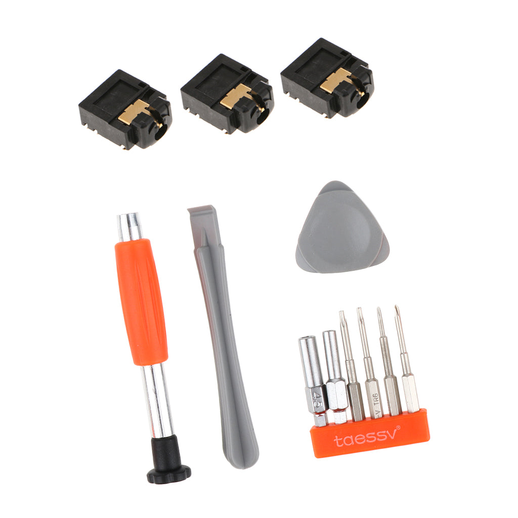 3.5mm Jack Headphone Audio Component Port with Screwdriver Set for One