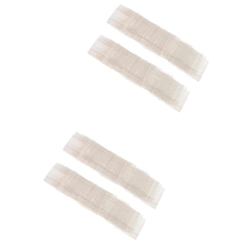 200 Pieces Clear Grip Seal Self Seal Resealable Bags 2.5*2.8CM 3*4CM