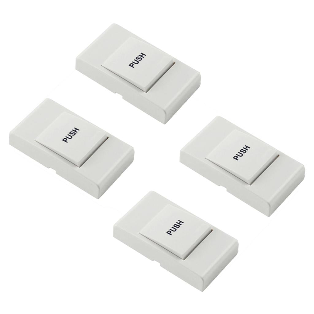 4x Release Switch Emergency Exit Button Push Door Button For Access Control