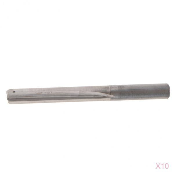 10x60mm Shank Double Flutes CNC Router Bits Straight Engraving Cutters 42mm