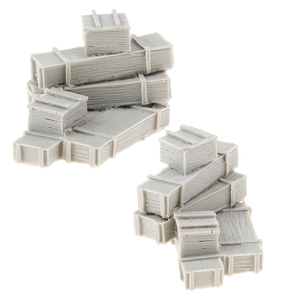 1/35 Resin Figure Kit Miniature War Game WWII Scenery Box Unpainted