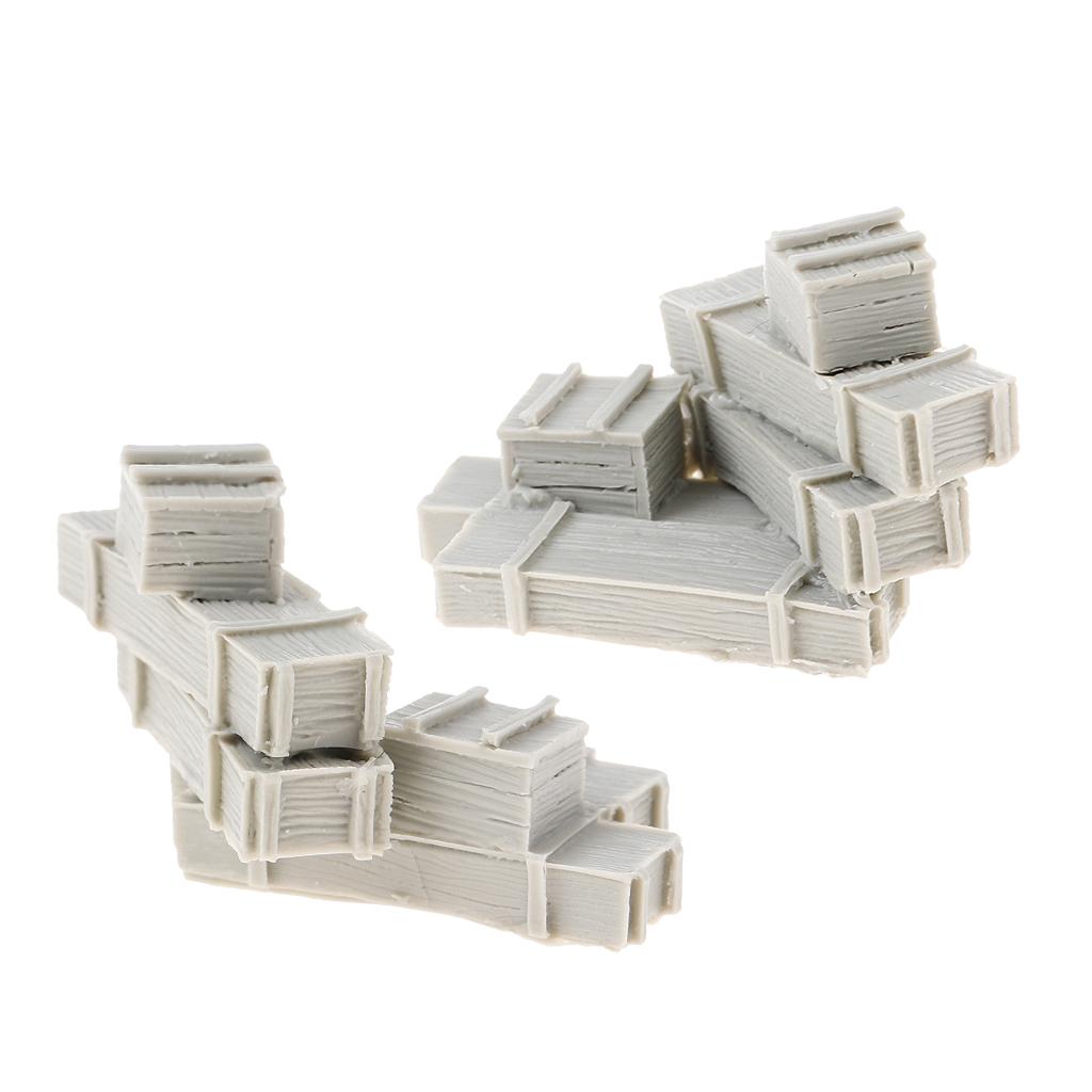 1/35 Resin Figure Kit Miniature War Game WWII Scenery Box Unpainted