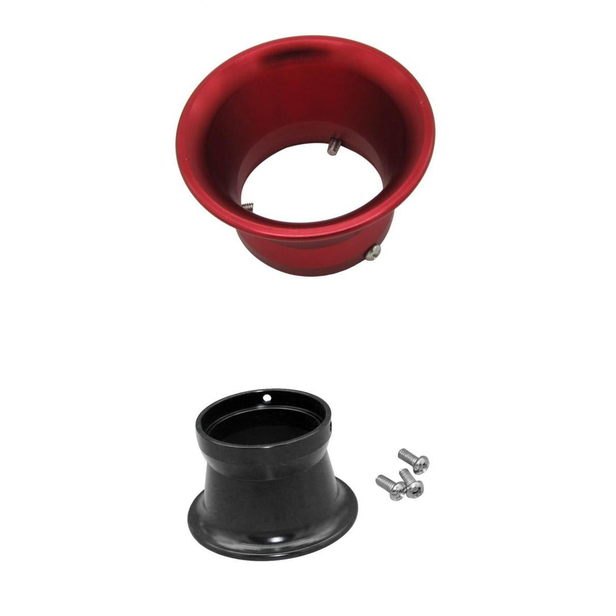 50mm Air Filter Interface Cup for 24/26/28/30mm Motorcycle Carb Red Black