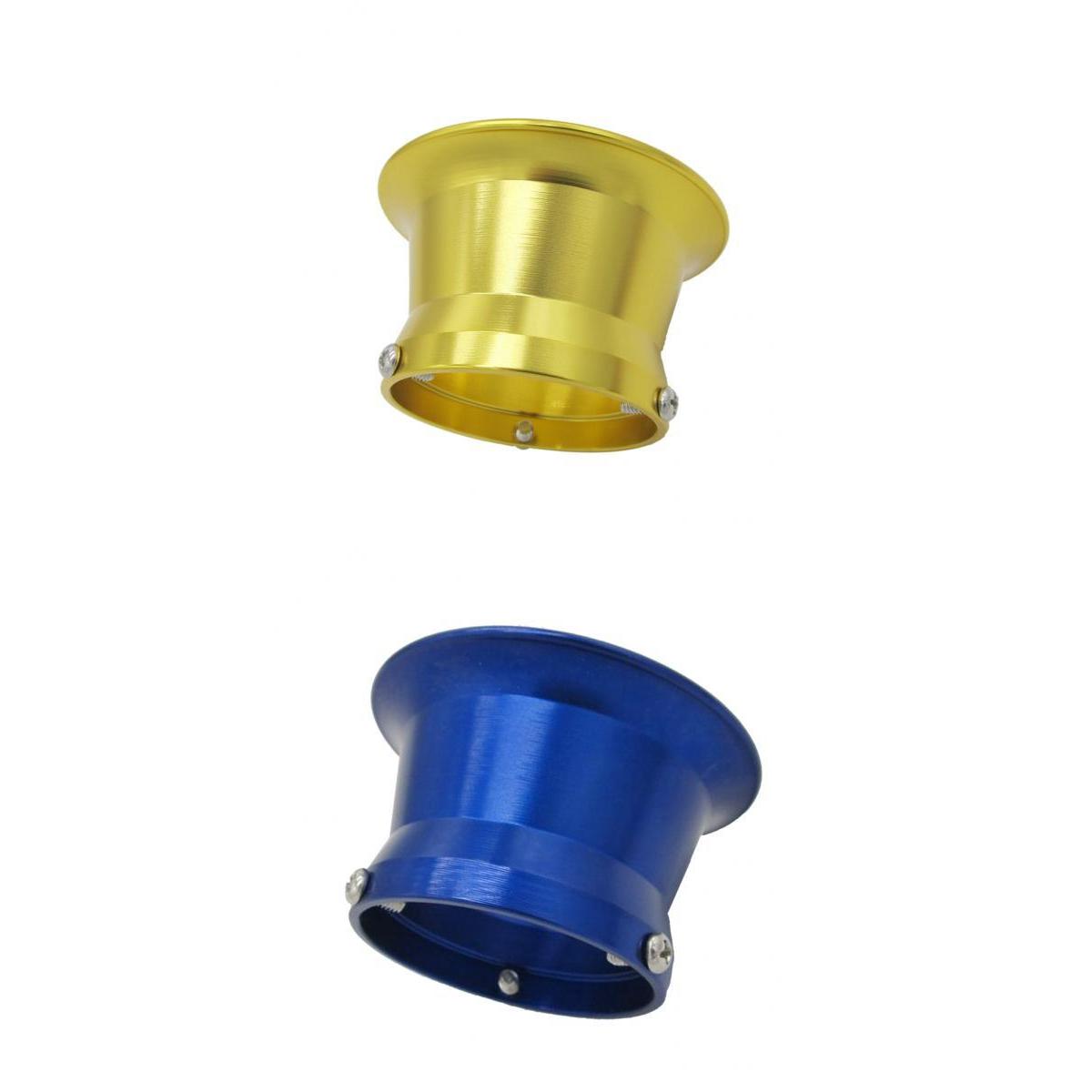 50mm Air Filter Interface Cup for 24/26/28/30mm Motorcycle Carb Gold Blue